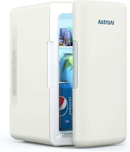 Mini fridge 6litre beige - 6litre,
