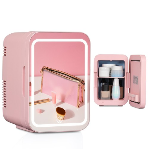 Mini fridge with led mirror - mini,