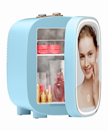 Blue portable tabletop - tabletop, mini