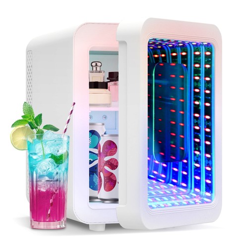 Mini fridge with mirror - fridge, rgb