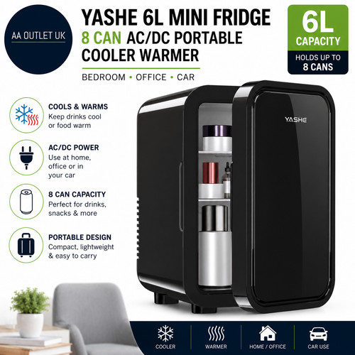 Yashe mini fridge - yashe, 6l
