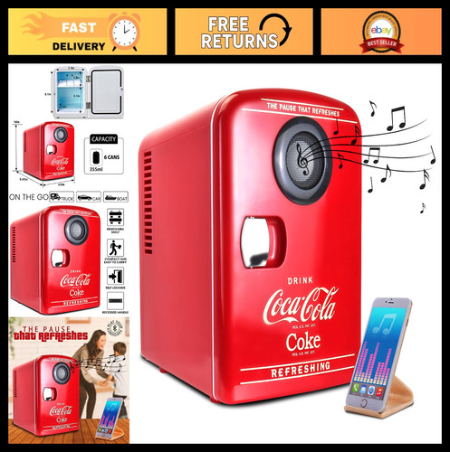 Mini fridge portable retro - fridge,