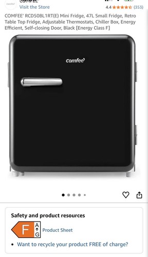 Never used before comfee mini - never,