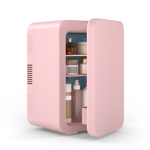Pink 10l mini fridge - 10l,
